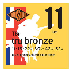 gTEh M^[ 6Zbg TB11 TRU BRONZE ACOUSTIC LIGHT 11-52 AR[XeBbNM^[×6Zbg ROTOSOUND