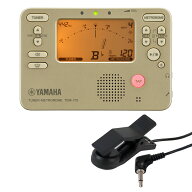 チューナー メトロノーム ヤマハ YAMAHA TDM-710GL ゴールド コンタクトマイク FA-01M付きセット 吹奏楽 …