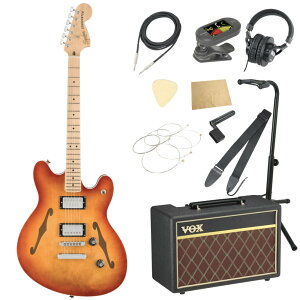 Squier XNC[ XNCA Affinity Series Starcaster Deluxe Maple Fingerboard Sienna Sunburst GLM^[ VOXAvt 11_ S҃Zbg