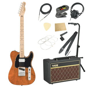 Squier XNC[ XNCA Affinity Series Telecaster FMT SH Maple Fingerboard Black Pickguard Mocha GLM^[ VOXAvt 11_ S҃Zbg