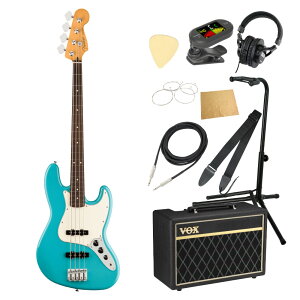 Fender �t�F���_�[ Player II Jazz Bass RW AQB �G���L�x�[�X �W���Y�x�[�X VOX�A���v�t�� ����10�_ ���S�҃Z�b�g