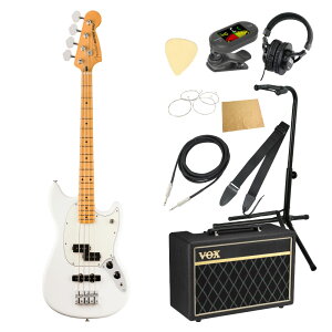 Fender �t�F���_�[ Player II Mustang Bass PJ MN PWT �G���L�x�[�X VOX�A���v�t�� ����10�_ ���S�҃Z�b�g