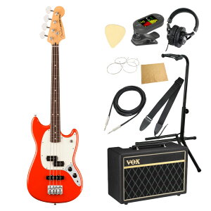 Fender tF_[ Player II Mustang Bass PJ RW CRR GLx[X VOXAvt 10_ S҃Zbg