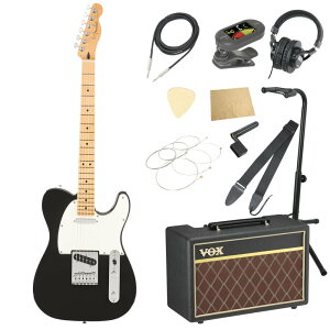 Fender tF_[ Player II Telecaster MN BLK GLM^[ VOXAvt 11_ S҃Zbg