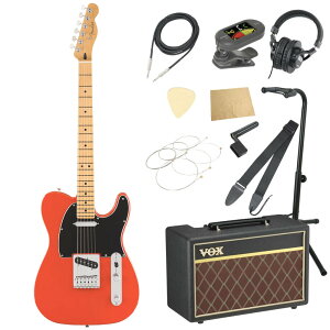 Fender tF_[ Player II Telecaster MN Coral Red GLM^[ eLX^[ VOXAvt 11_ S҃Zbg
