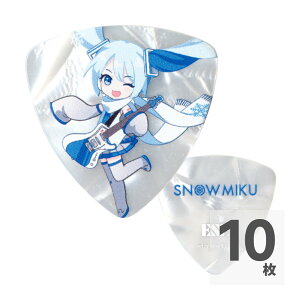 ESP イーエスピー PD-Miku-SNOW 初音ミク SD雪ミク トライアングル型 ギターピック×10枚