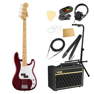 Fender tF_[ Standard Precision Bass MN WPG CND GLx[X vVWx[X VOXAvt 10_ S҃Zbg