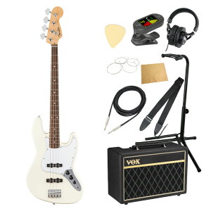 Fender tF_[ Standard Jazz Bass LRL WPG OWT GLx[X WYx[X VOXAvt 10_ S҃Zbg