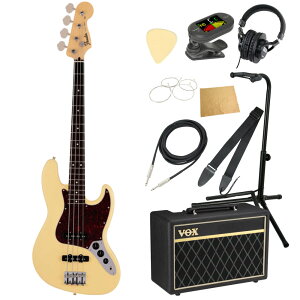 Fender tF_[ Made in Japan Junior Collection Jazz Bass RW SATIN VWT GLx[X VOXAvt 10_ S҃Zbg