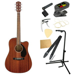 Fender CD-60SCE Dreadnought All-Mah WN GNgbNAR[XeBbNM^[ 9_ S҃Zbg