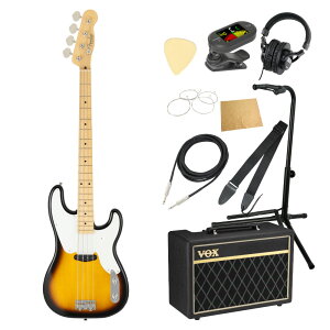 Fender tF_[ Made in Japan Traditional Original 50s Precision Bass MN 2TS GLx[X VOXAvt 10_ S҃Zbg