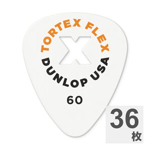 JIM DUNLOP W_bv 428XB.60 TORTEX FLEX X PICK 0.60mm M^[sbN×36