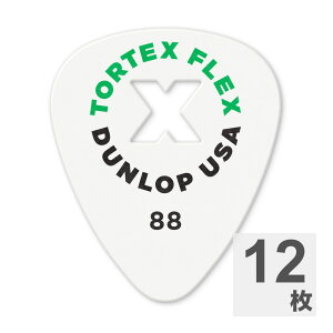 JIM DUNLOP W_bv 428XB.88 TORTEX FLEX X PICK 0.88mm M^[sbN×12
