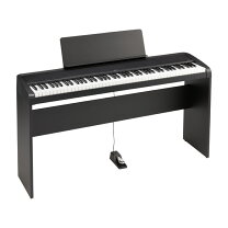 楽天市場】KORG 電子ピアノ B1 BK 88鍵 ブラック 専用スタンドセットの通販