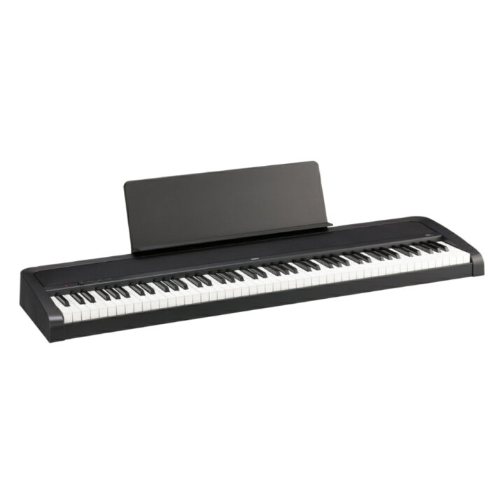 楽天市場】電子ピアノ KORG B2+ BK コルグ 88鍵盤 純正スタンド 椅子 