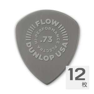 Jim Dunlop W_bv FLOW NYLON PICK 541B073 M^[sbN×12