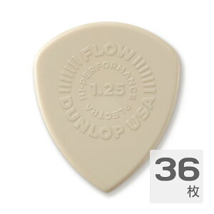 Jim Dunlop W_bv FLOW NYLON PICK 541B125 M^[sbN×36