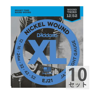 __I D'Addario EJ21×10SET GLM^[