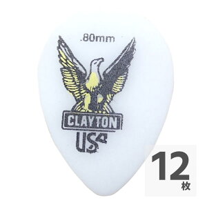 Clayton USA Acetal Polymer 0.80mm �X���[���e�B�A�h���b�v �s�b�N×12��