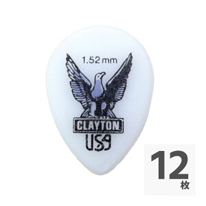 Clayton USA Acetal Polymer 1.52mm �X���[���e�B�A�h���b�v �s�b�N×12��