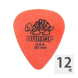 ジムダンロップ ピック 12枚 TORTEX STD ORANGE 0.60 トーテックス オレンジ JIM DUNLOP ジムダン