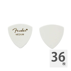 tF_[ M^[sbN 36 Zbg ~fBA 346 Shape Classic Celluloid Picks Medium White Fender