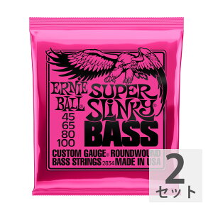�A�[�j�[�{�[�� ERNIE BALL 2834/SUPER SLINKY BASS×2SET �x�[�X��