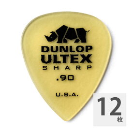 JIM DUNLOP 433R ULTEX SHARP 0.90mm ギターピック×12枚