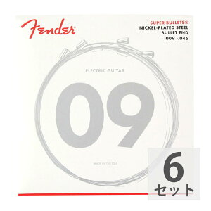 tF_[ FENDER Super Bullets Nickel-Plated Steel Bullet End 3250LR GLM^[×6SET