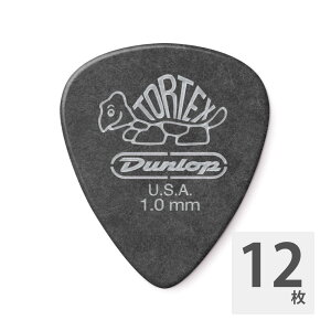JIM DUNLOP 488 Tortex Pitch Black Standard 1.0mm M^[sbN×12