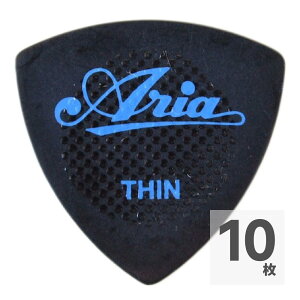 ARIA RUBBER GRIP THIN BK×10 M^[sbN