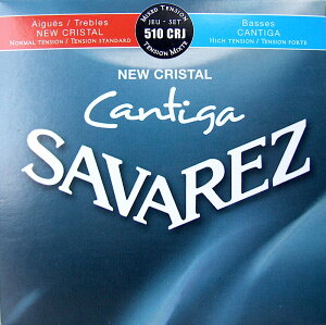 ToX  SAVAREZ 510CRJ NEW CRISTAL Cantiga ×6SET MIX TENSION SET NVbNM^[ j[NX^ JeB[K