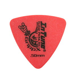 In Tune Guitar Picks DGP2-C50 GrippX-XXX 0.50mm Red ギターピック×12枚