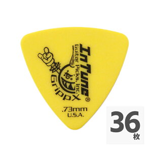 In Tune Guitar Picks DGP2-C73 GrippX-XXX 0.73mm Yellow �M�^�[�s�b�N×36��