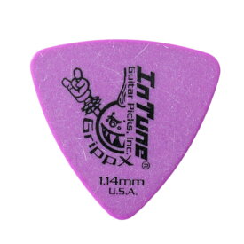 In Tune Guitar Picks DGP2-C114 GrippX-XXX 1.14mm Purple ギターピック×12枚