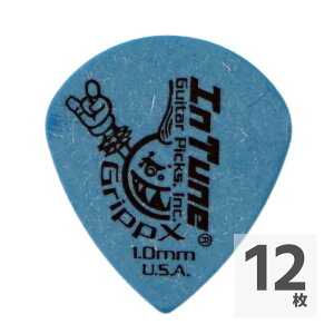 In Tune Guitar Picks DGP4-C100 GrippX-XJJ 1.00mm Blue �M�^�[�s�b�N×12��