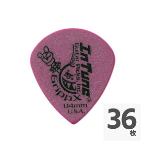 In Tune Guitar Picks DGP4-C114 GrippX-XJJ 1.14mm Purple �M�^�[�s�b�N×36��