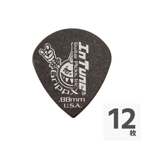 In Tune Guitar Picks DGP3-B88 GrippX-XJb 0.88mm Black �M�^�[�s�b�N×12��