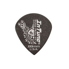 In Tune Guitar Picks DGP3-B88 GrippX-XJb 0.88mm Black ギターピック×36枚