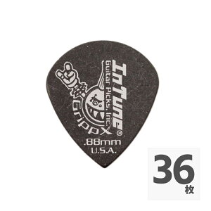 In Tune Guitar Picks DGP3-B88 GrippX-XJb 0.88mm Black �M�^�[�s�b�N×36��