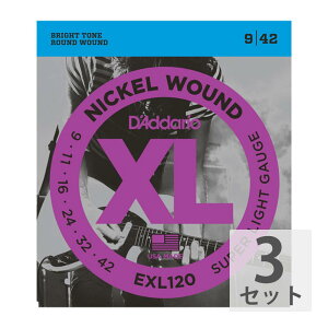 __I y3Zbgz D'Addario 09-42 EXL120 Super Light GLM^[