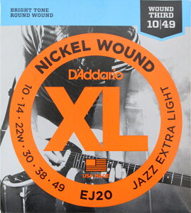 ダダリオ D'Addario EJ20 エレキギター弦×5セット