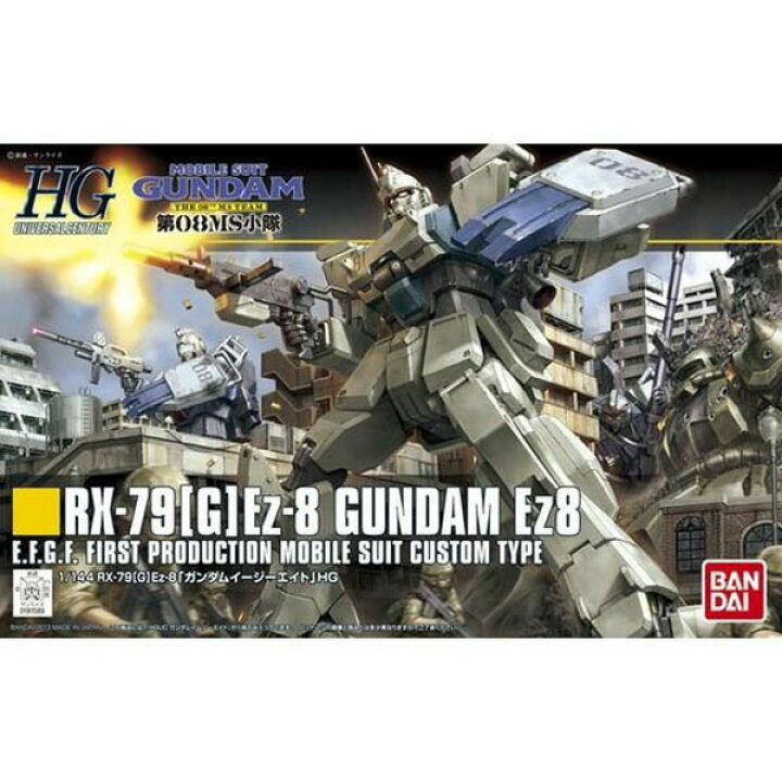 楽天市場】ガンプラ HGUC 1/144 ガンダム Ez8 バンダイ ガンダム 