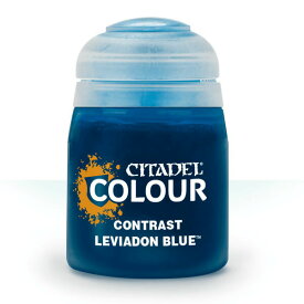 シタデル カラー リヴァイアドン ブルー LEVIADON BLUE 29-17 CITDEL CONTRAST 水性塗料 コントラスト ベース レイヤー ドライ セット スプレー 色見本 日本語 ガンプラ 肌色 エアブラシ 筆 ブラシ 水入れ