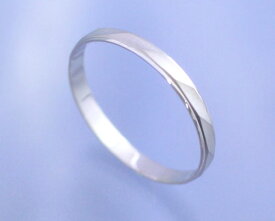 AI（アイ）プラチナ リング/結婚指輪 「la mer（メール）」/製造オーダー品　約20日間納期