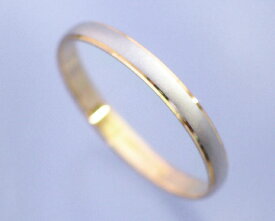 AI（アイ）プラチナ+K18ゴールドコンビ リング/結婚指輪 「le soleil（ソレイユ）」/製造オーダー品　約20日間納期