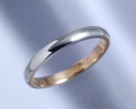 AI（アイ）プラチナ+K18ピンクゴールド コンビ リング/結婚指輪 Jupiter（ジュピィテール）Men's【送料無料】/製造オーダー品　約20日間納期