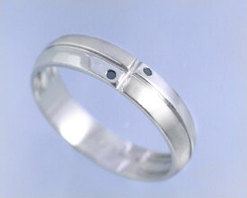 AI mavie（アイ マヴィ）K14ホワイトゴールド ダイヤモンド リング/結婚指輪（指輪）「horizon（オリゾン）」Men's/メンズ/製造オーダー品　約20日間納期