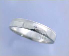 AI mavie（アイ マヴィ）K14ホワイトゴールド ダイヤモンド リング/結婚指輪（指輪）「aile（エル）」Lady's/レディース【刻印なし→納期約3週間、刻印あり→約3週間+3日】/製造オーダー品　約20日間納期