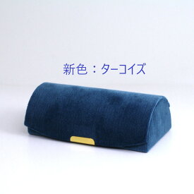 ジュエリーケース 携帯用 旅行用 小さな手のひらサイズが可愛い セーム調 リングケース アクセサリーケース 指輪 ピアス ケース 持ち運び 収納 トラベル 宝石箱 コンパクト ジュエリーボックス【あす楽対応】